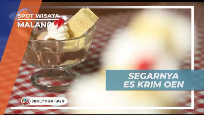 Mencicipi Aneka Varian Es Krim Oen Kota Malang