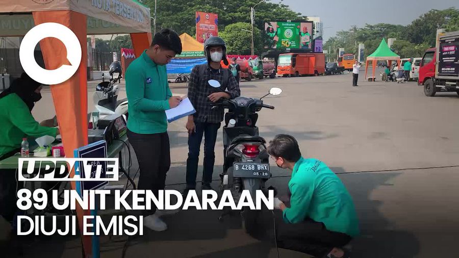 18 Kendaraan Tak Lolos Uji Emisi Hari Ini di Kawasan Jakpus