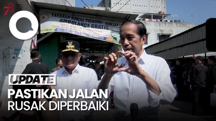Jokowi Janji Selesaikan Jalan Rusak: Kalau Nggak Tahun Ini, Tahun Depan