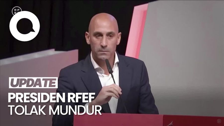 Presiden RFEF Rubiales: Saya Tak Akan Mundur