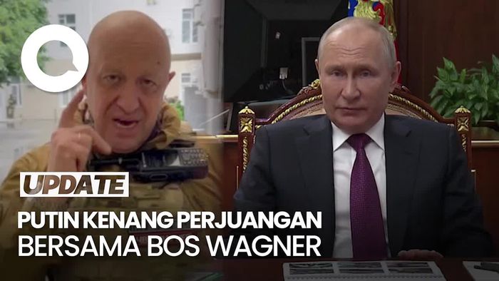 Ucapan Belasungkawa Putin ke Bos Wagner yang Tewas Akibat Pesawat Jatuh