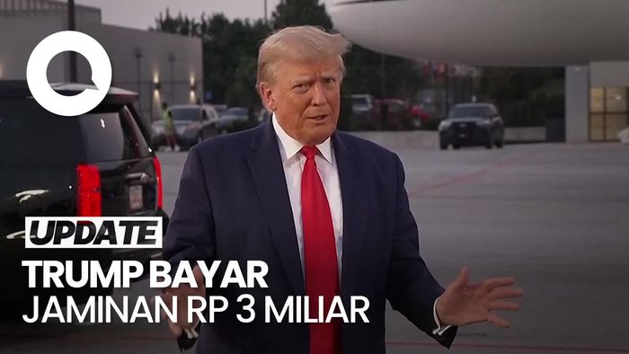 Donald Trump Batal Ditahan Usai Sempat Serahkan Diri ke Penjara!