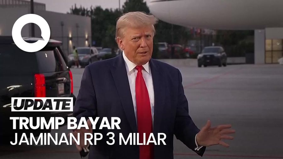 Donald Trump Batal Ditahan Usai Sempat Serahkan Diri ke Penjara!