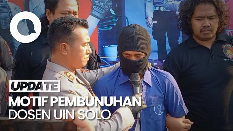 Pelaku Pembunuhan Dosen UIN Solo Mengaku Sakit Hati