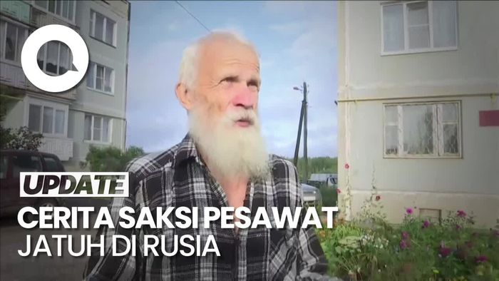 Saksi Mata Cerita Detik-detik Kecelakaan Pesawat yang Tewaskan Bos Wagner