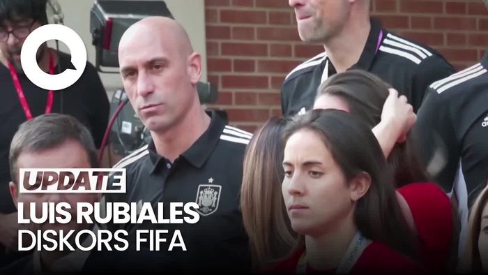 FIFA Skors Presiden Federasi Sepakbola Spanyol Buntut Cium Pemain