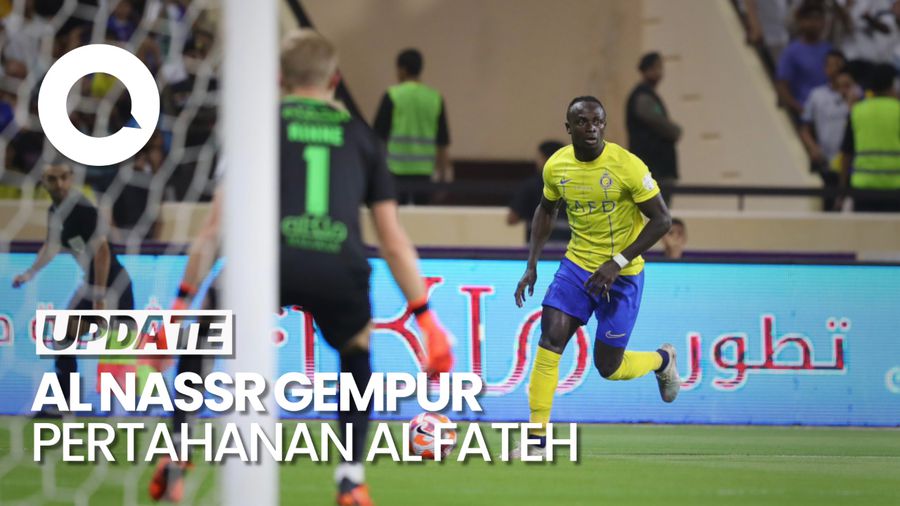 Al Nassr Bantai Al Fateh 5-0, Ronaldo Bikin Hattrick