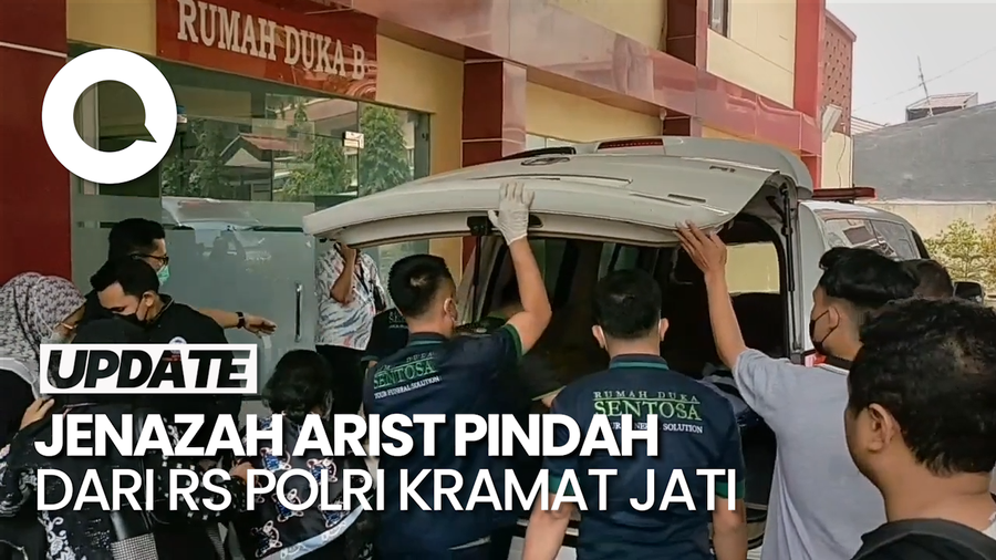 Jenazah Arist Merdeka Dibawa ke Rumduk RSPAD Gatot Subroto 
