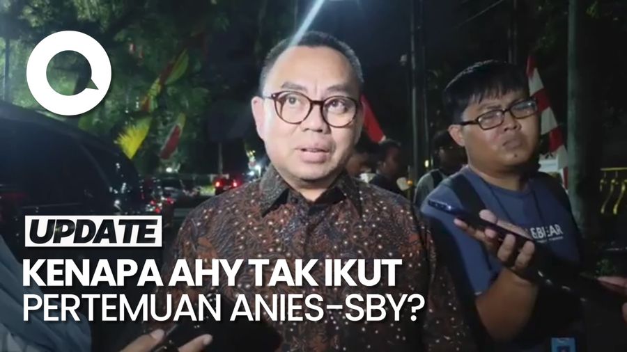 Jubir Tim 8 Ungkap Alasan AHY Tak Ikut Pertemuan Anies-SBY di Cikeas