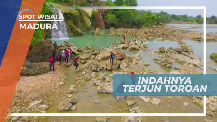 Keindahan Panorama Air Terjun Toroan Madura