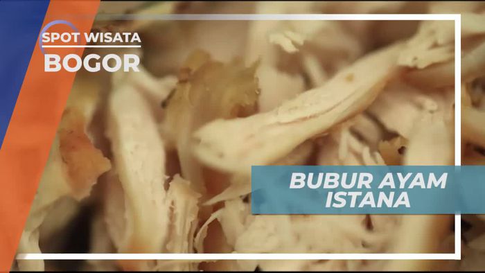 Menikmati Bubur Ayam di Kawasan Istana Bogor