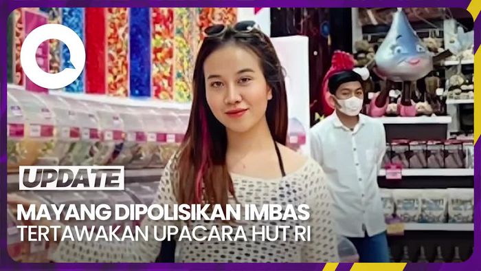 Tertawakan Upacara HUT RI, Mayang Adik Vanessa Angel Dipolisikan
