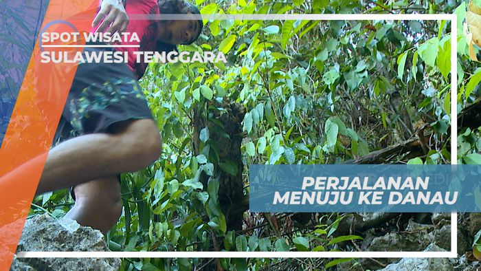 Melewati Mendan Terjal Menuju Danau Tersembunyi di Pulau Labengki, Sulawesi Tenggara