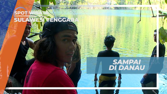 Menikmati Ketenangan Suasana Danau yang Tersembunyi di Tengah Hutan, Sulawesi Tenggara