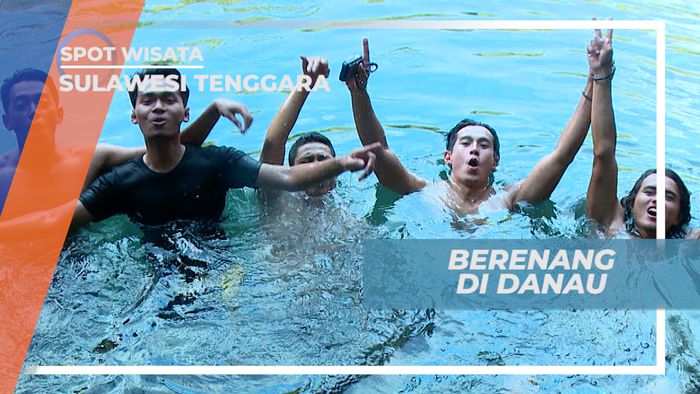 Menikmati Kesegaran Air Danau yang Asri Alami, Sulawesi Tenggara