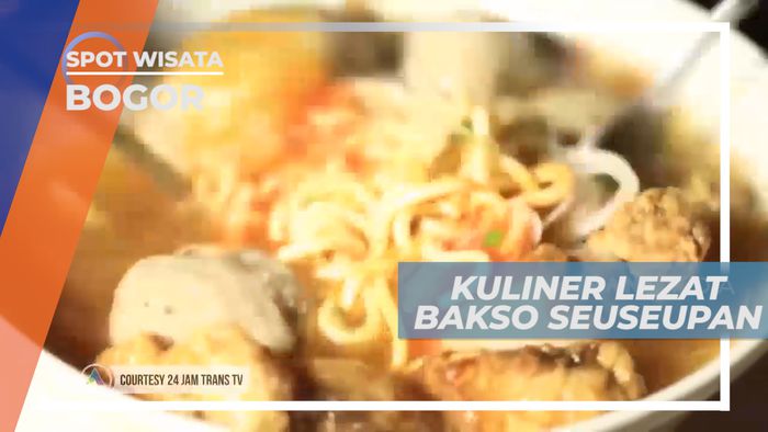 Nikmat Lezat Kuah Kaldu Dengan Daging Bakso yang Lembut, Bogor