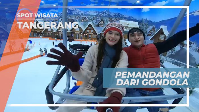 Menikmati Suasana Salju Ala Pegunungan Fuji di Trans Snow World, Tangerang 