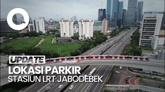 Catat! Lokasi Parkir Stasiun LRT Jabodebek yang Akan Beroperasi