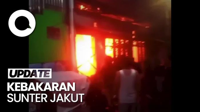 Satu Keluarga Tewas dalam Kebakaran Rumah di Sunter Jakut