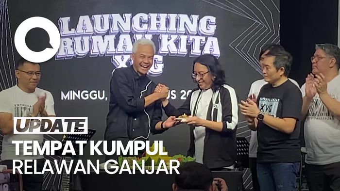 Ganjar Resmikan Perkumpulan Relawan RUMAH KITA di Jaksel