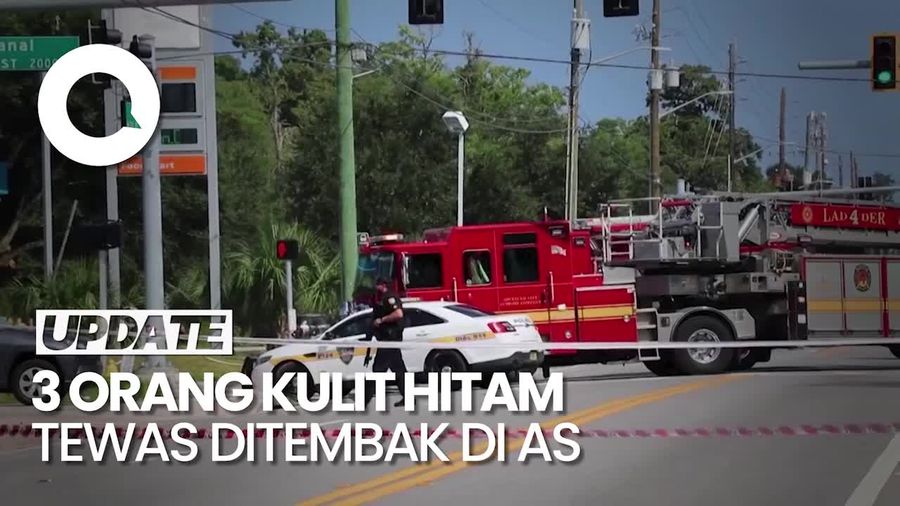 3 Orang Kulit Hitam Tewas Jadi Sasaran Penembakan di Florida AS