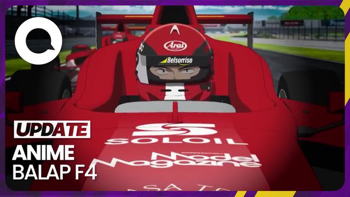 Anime Bertema Balap Mobil F4, Overtake Umumkan Tanggal Rilis