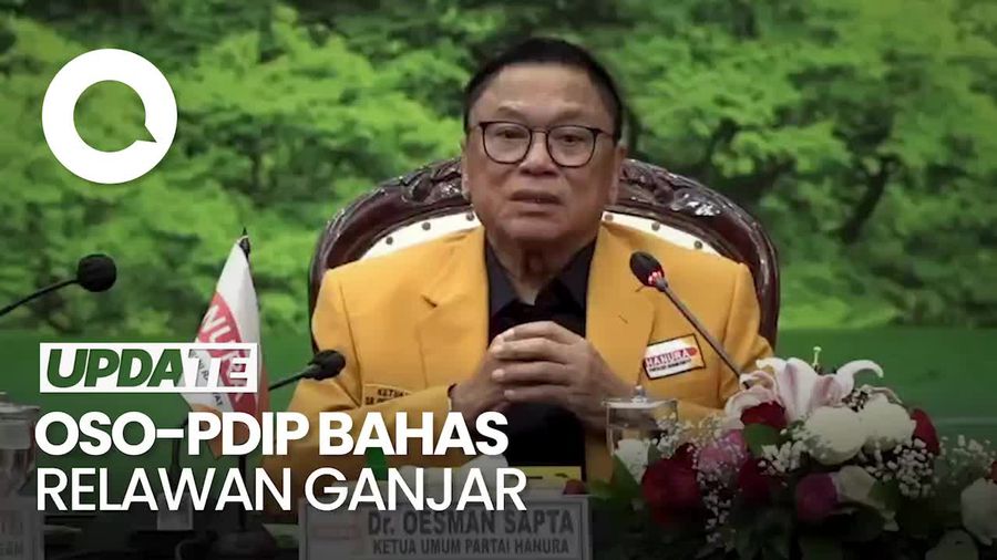 OSO Usai Bertemu PDIP: Relawan Itu Ternyata Beda dengan Isu-isu