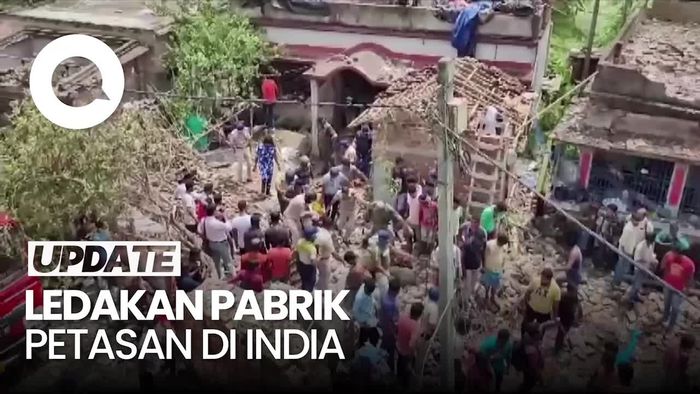 Pabrik Petasan Ilegal di India Meledak, 5 Orang Tewas