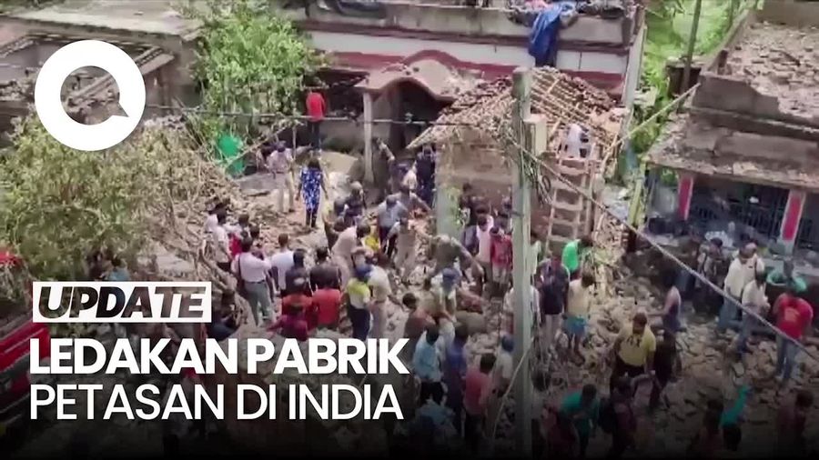 Pabrik Petasan Ilegal di India Meledak, 5 Orang Tewas