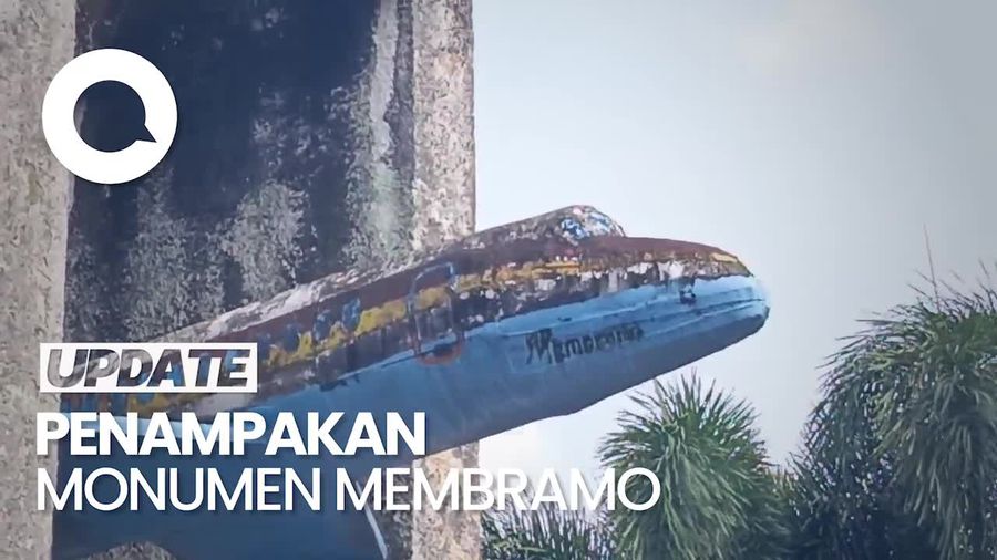 Kondisi Monumen Membramo, Kuburan Korban Pesawat Jatuh di Medan