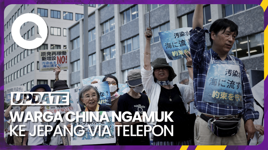Buntut Buang Limbah Nuklir, Jepang Diamuk Warga China Via Telepon
