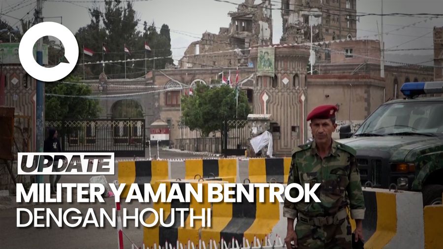 Militer Yaman Vs Pasukan Pemberontak Houthi, 23 Orang Tewas