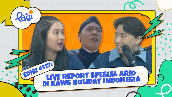 Live Report Spesial Ario Di KAWS Holiday Indonesia