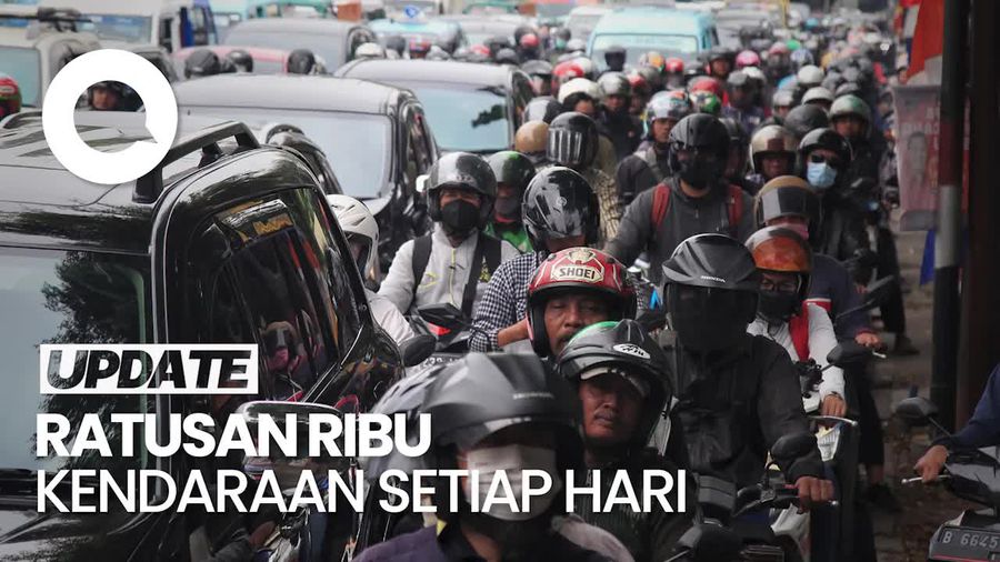  Nyaris 1 Juta Kendaraan dari Bodetabek Masuk ke Jakarta Setiap Hari