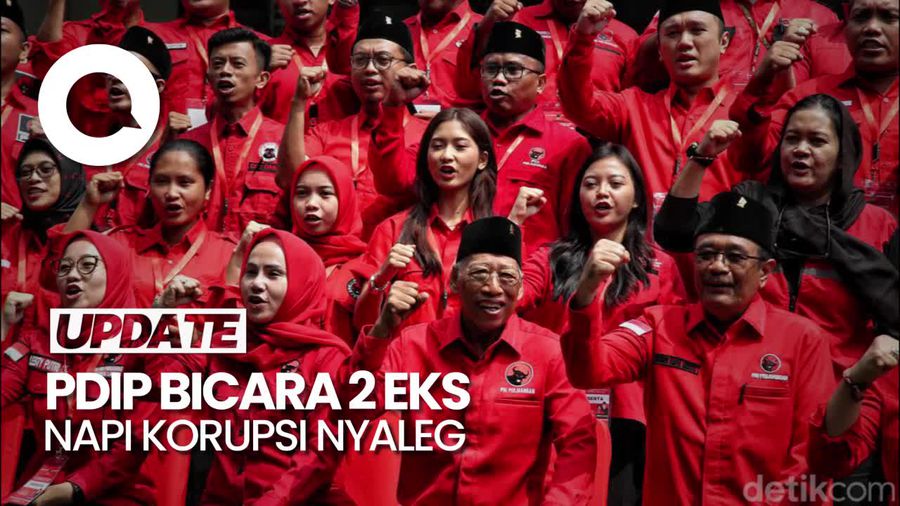 PDIP soal 2 Bacaleg Eks Napi Korupsi: Kita Melihat Jati Dirinya