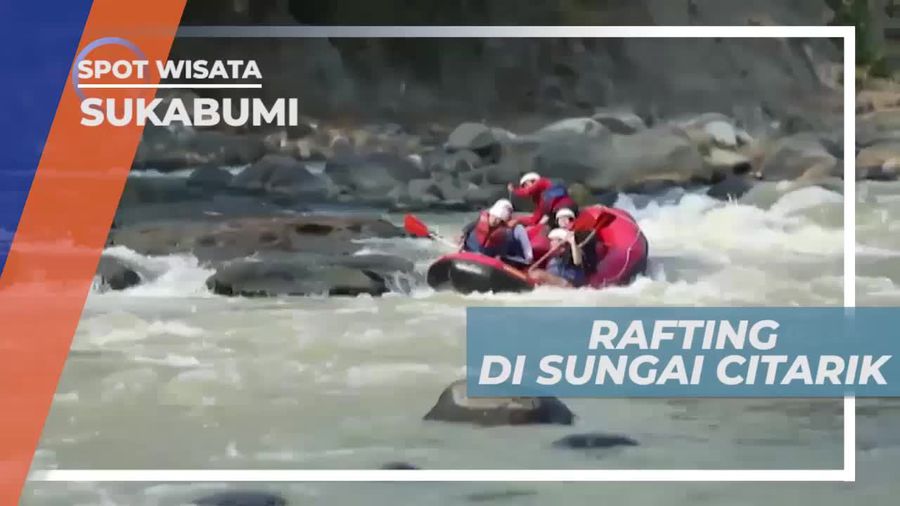 Rafting Menaklukkan Arus Sungai Citarik Sukabumi