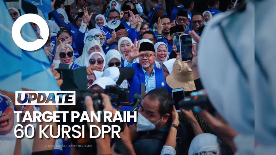 Elektabilitas Naik, PAN Optimistis Raih 60 Kursi DPR RI