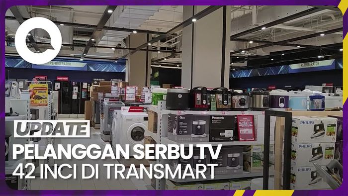 Produk TV 42 Inci Jadi Primadona di Transmart Full Day Sale