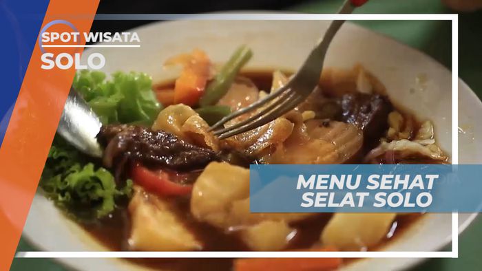 Selat Solo, Paduan Sayuran dan Daging Sapi Berbalut Kuah Kecap