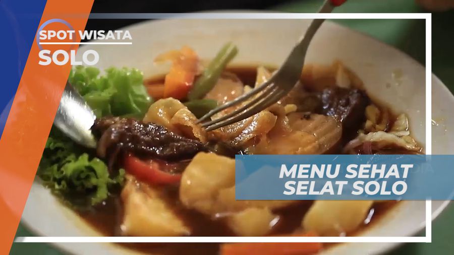 Selat Solo, Paduan Sayuran dan Daging Sapi Berbalut Kuah Kecap