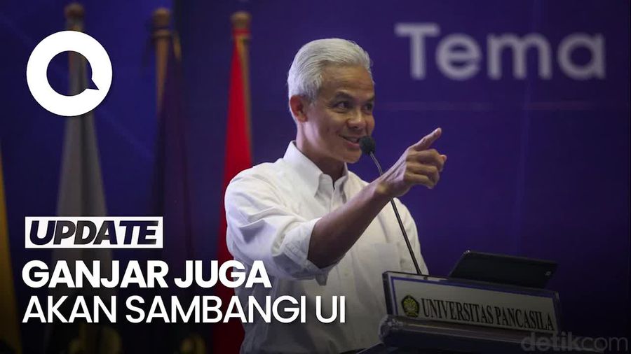 Ganjar Juga Bakal Isi Kuliah Kebangsaan di UI