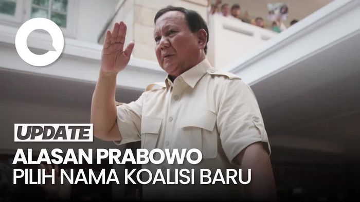 Nama Koalisi Indonesia Maju Diusulkan Prabowo Subianto, Ini Alasannya