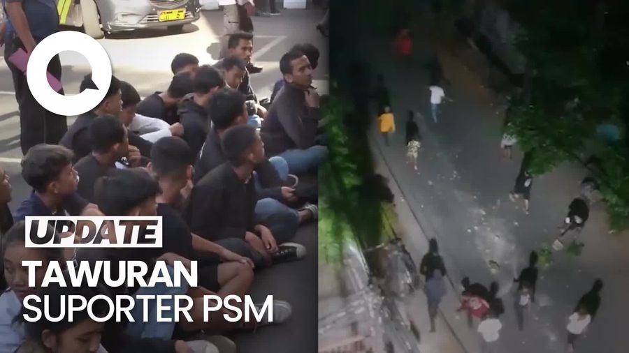 Dua Kelompok Suporter PSM di Makassar Tawuran, 28 Orang Ditangkap