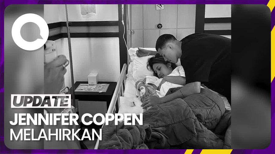 Kebahagiaan Jennifer Coppen Lahirkan Anak Perempuan