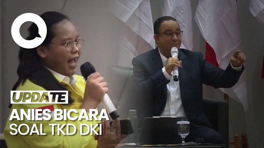 Momen Anies Ditagih Janji oleh Mahasiswi soal Pemotongan TKD ASN