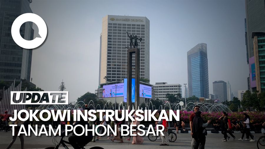 Sederet Langkah Demi Atasi Polusi: Tindak Industri-Tanam Pohon Besar