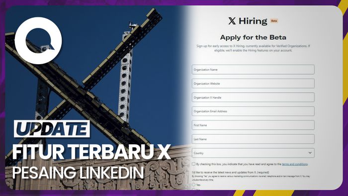 X Kembangkan Fitur XHiring untuk Cari Lowongan Pekerjaan