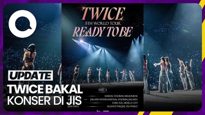 TWICE Bakal Gelar Konser di Jakarta Pada 23 Desember 2023