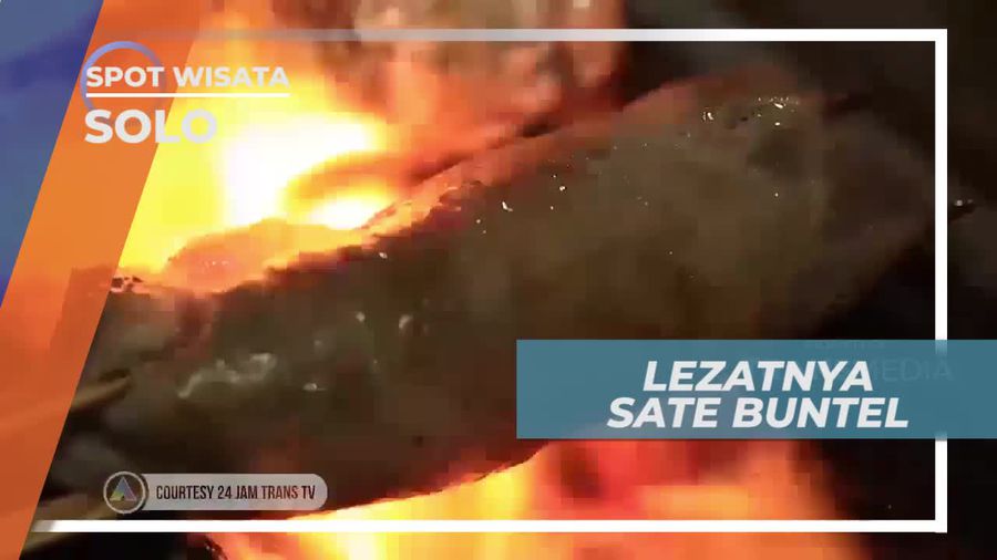 Daging Dibalut Lemak Perut Kambing, Keistimewaan Sate Buntel Solo