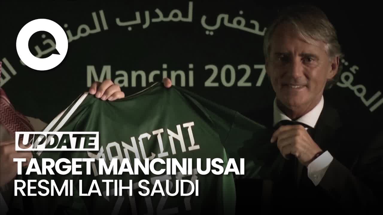  Mancini Janji Bawa Arab Saudi Juara Piala Asia